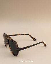 RC Caramel Tort Aviator Sunglasses