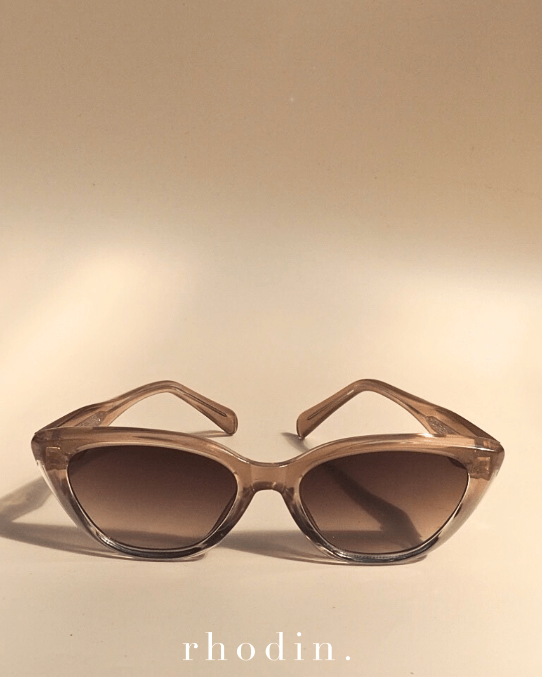 RC Champagne Cat Eye Sunglasses
