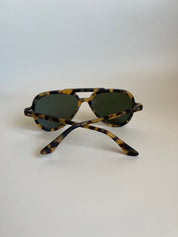RC Caramel Tort Aviator Sunglasses