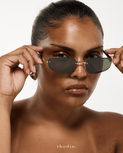 RC Chloe Matrix Gold Sunglasses