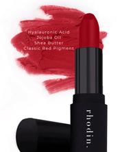 rhodin. red lipstick - our very first product from rhodin. beauty