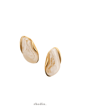 RC Opalite Cream earrings