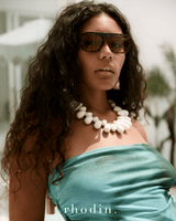 RC White Sand Pebble Necklace