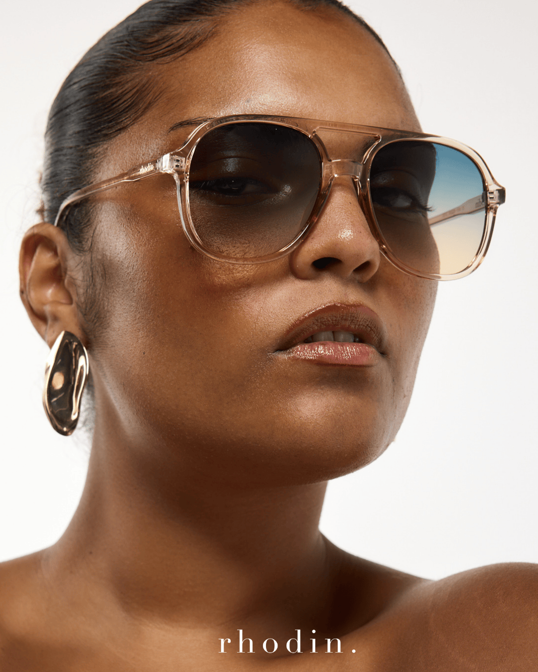 RC Peach Pool Aviator Sunglasses  -  RESTOCKED