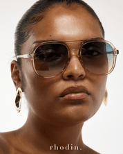 RC Peach Pool Aviator Sunglasses