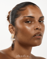 RC Midnight Cream Earrings