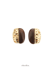 RC Scarab Gold earrings