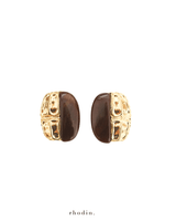 RC Scarab Gold earrings