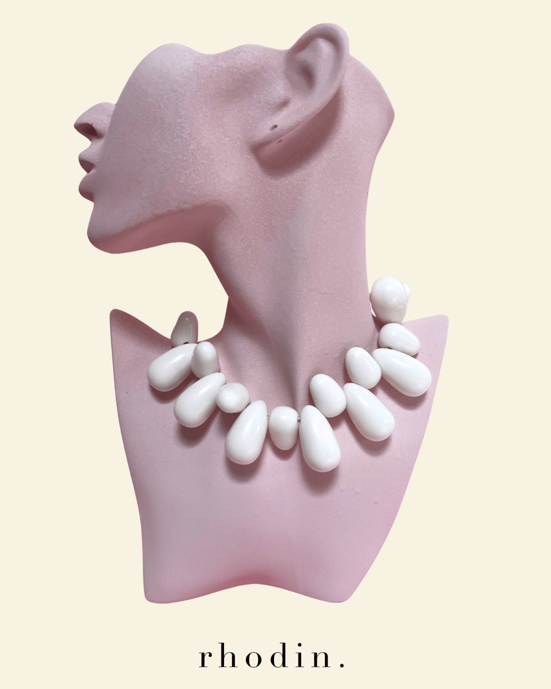RC White Sand Pebble Necklace -  Available from Oct 6th