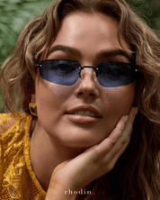 rhodin Sunglasses RC Chloe Matrix Blue Sunglasses - Elevated