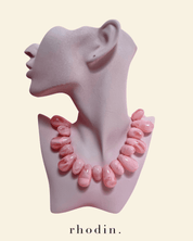 RC Pink Island Pebble Necklace -  Available from Oct 6th