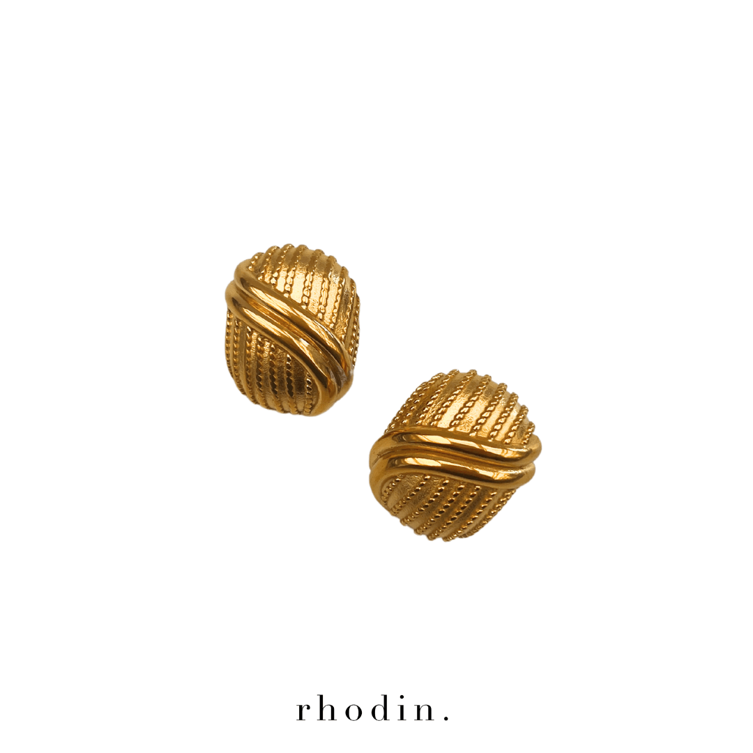 RC Gold Nile Earrings - New Design