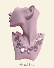 RC Clear Island Pebble Necklace -  Available from Oct 6th