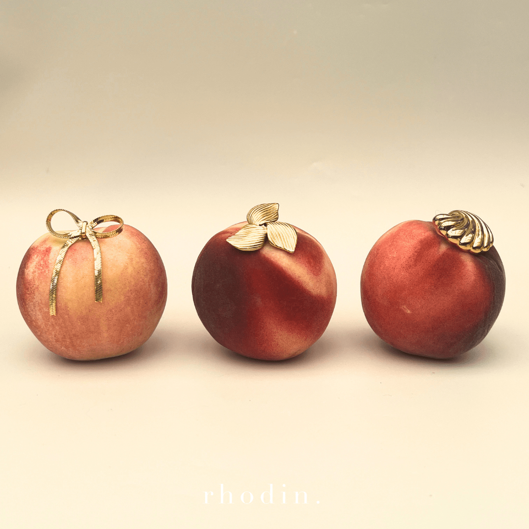 RC Gold Pinwheel Earrings