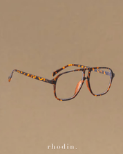 RC Blue - Tortoiseshell Frame - Blue Light Lens
