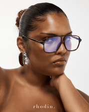 RC Blue - Tortoiseshell Frame - Blue Light Lens