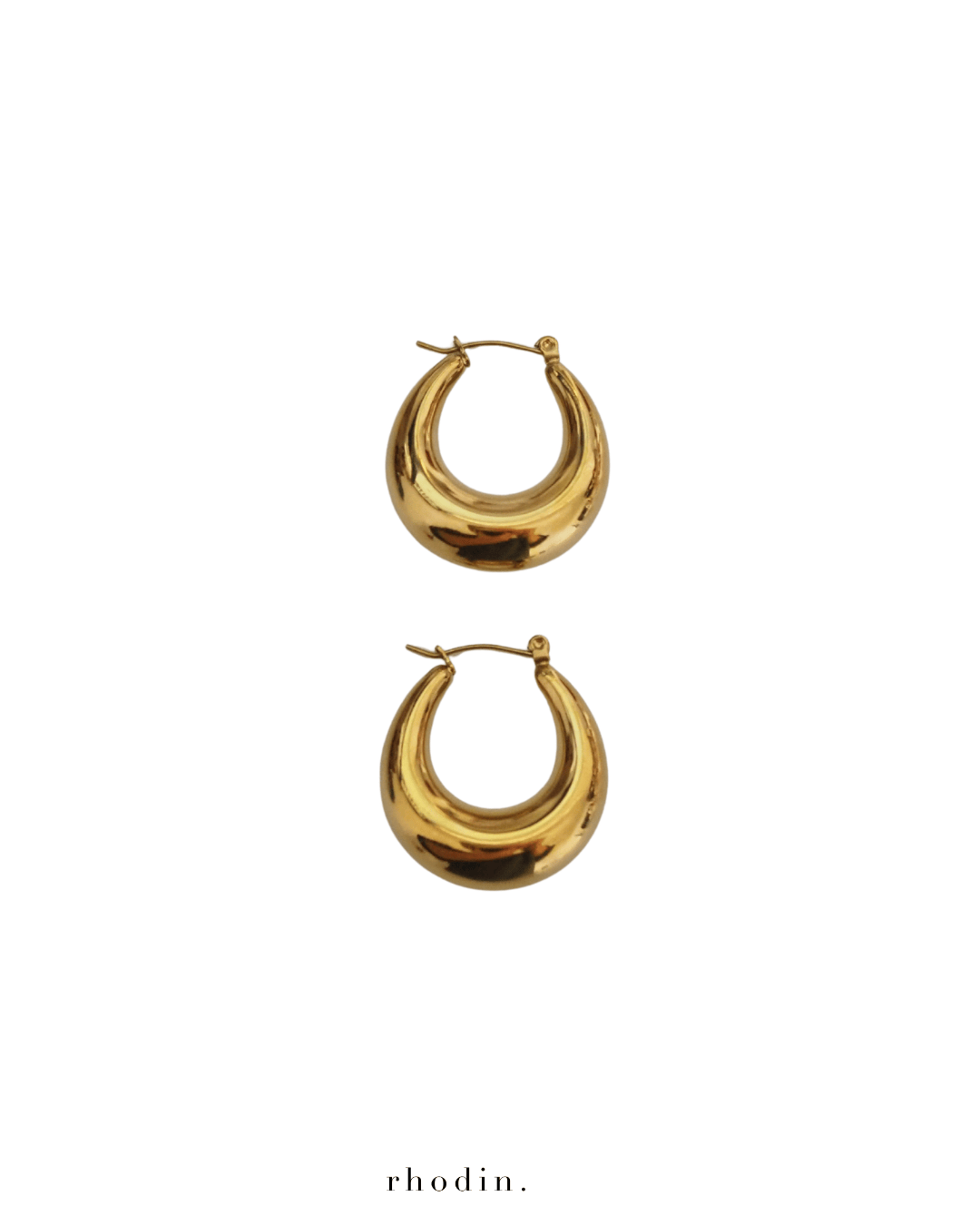 RC Gold Anne Hoop Earrings