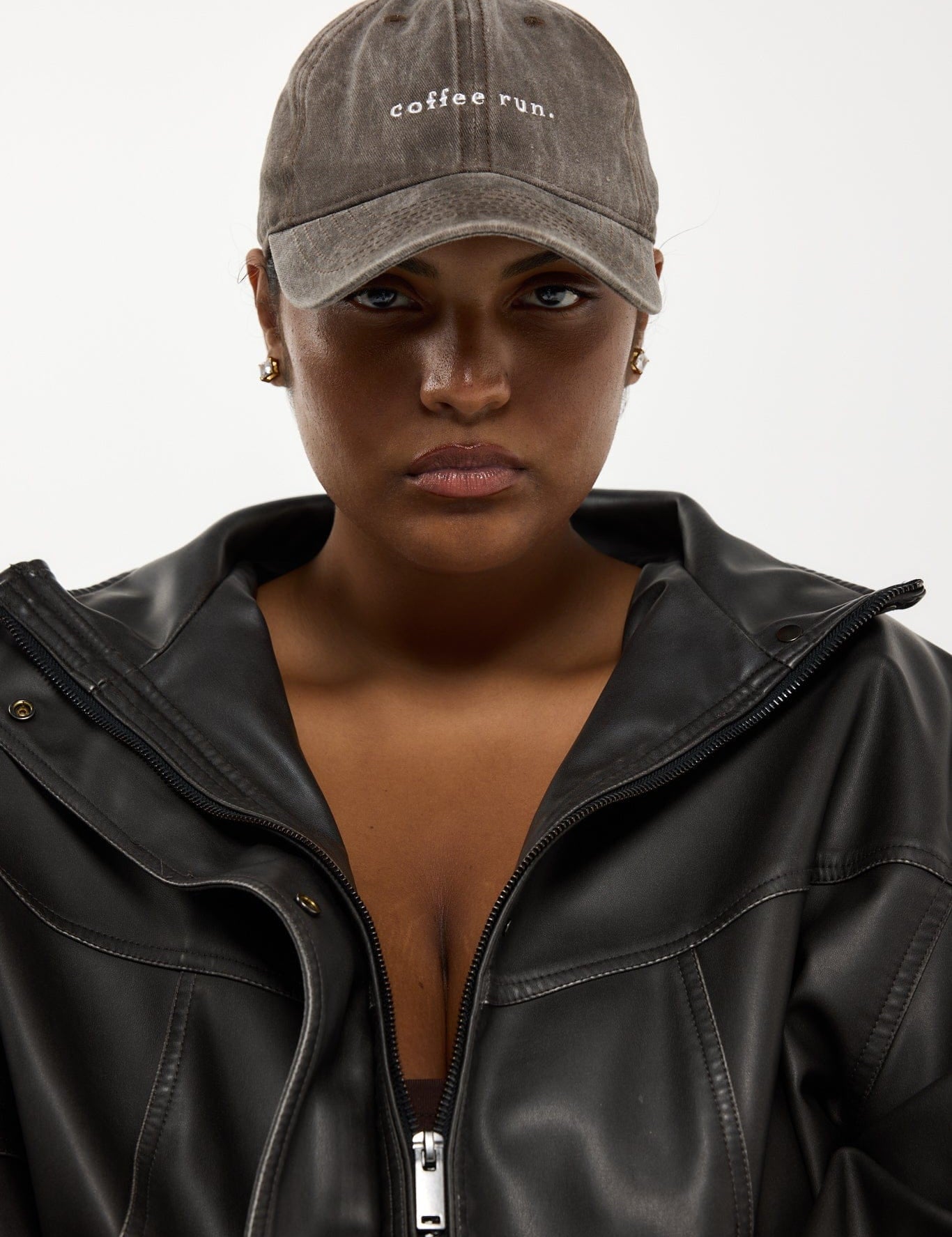 RC Baseball Cap - Chocolate - Coffee Run Logo…Restocked