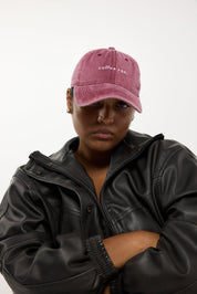 RC Baseball Cap -  Burgundy - Coffee Run Logo  - Pre order. Arriving May