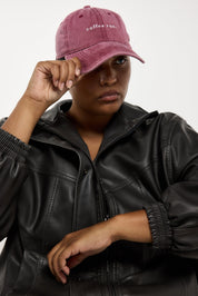 RC Baseball Cap -  Burgundy - Coffee Run Logo  - Pre order. Arriving May