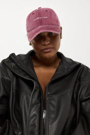 RC Baseball Cap -  Burgundy - Coffee Run Logo  - Pre order. Arriving May