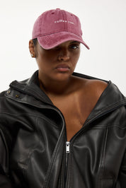 RC Baseball Cap -  Burgundy - Coffee Run Logo  - Pre order. Arriving May