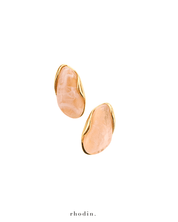 RC Opalite Peach earrings
