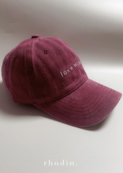 RC Baseball Cap - Burgundy - Love Wins Logo…Stock has arrived