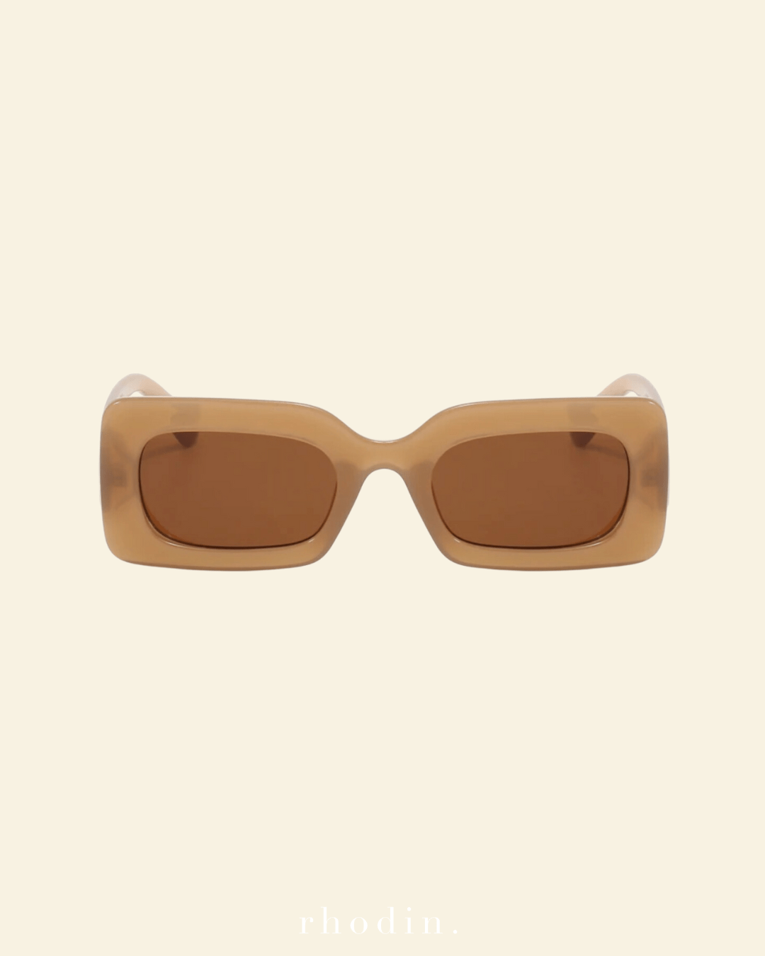 RC CARAMEL SQUARE BEACH SUNGLASSES