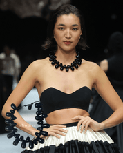 RC Black Sand Pebble Necklace