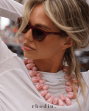 RC Pink Island Pebble Necklace -  Available from Oct 6th