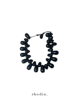 RC Black Sand Pebble Necklace