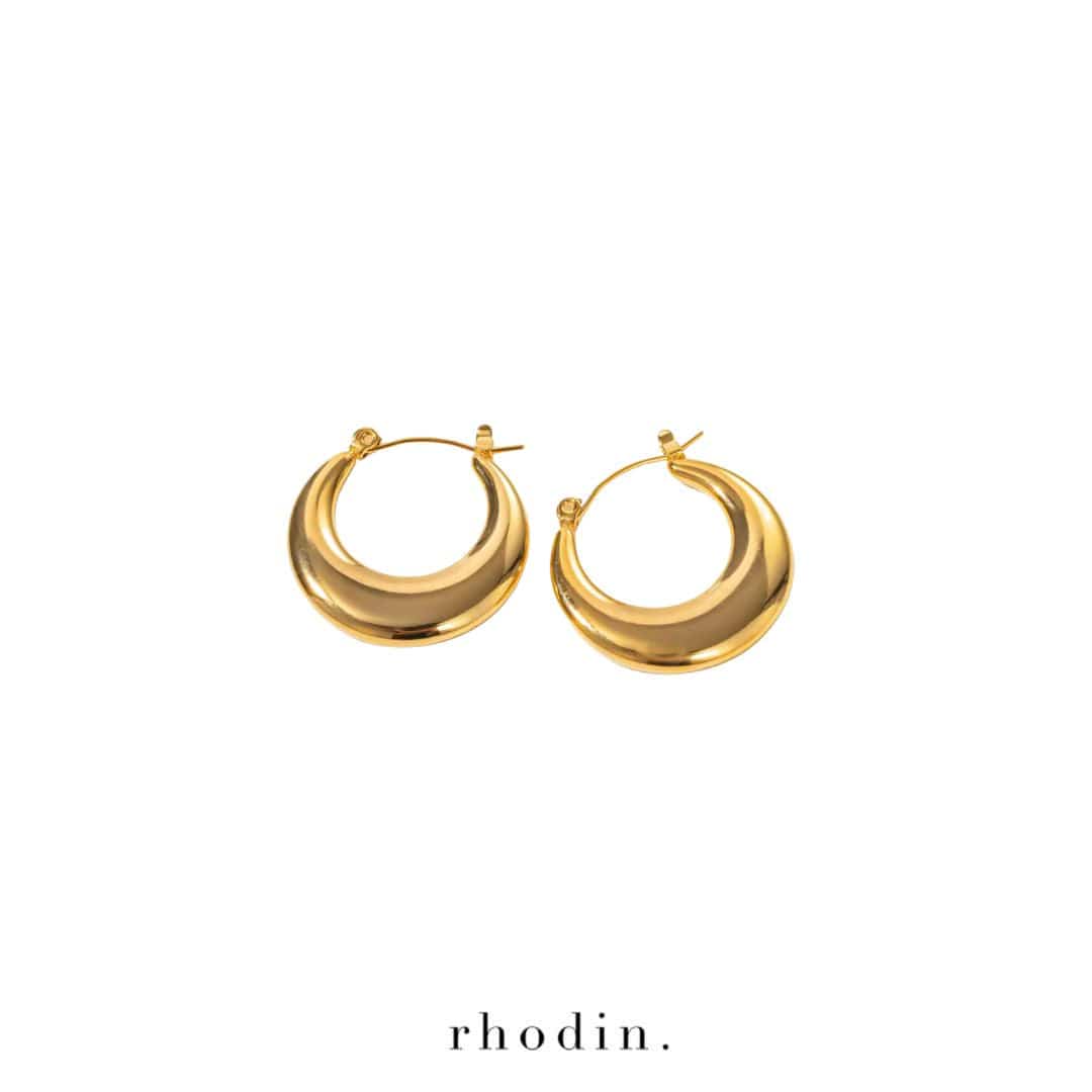 RC Gold Anne Hoop Earrings