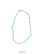 RC Turquoise Gold Beach Chain - Beaded
