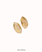 RC Opalite Cream earrings