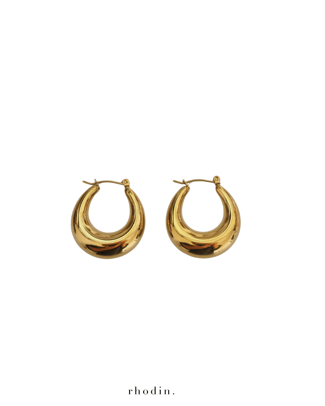 RC Gold Anne Hoop Earrings
