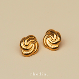 RC Gold Hydra Swirl Earrings - Archive