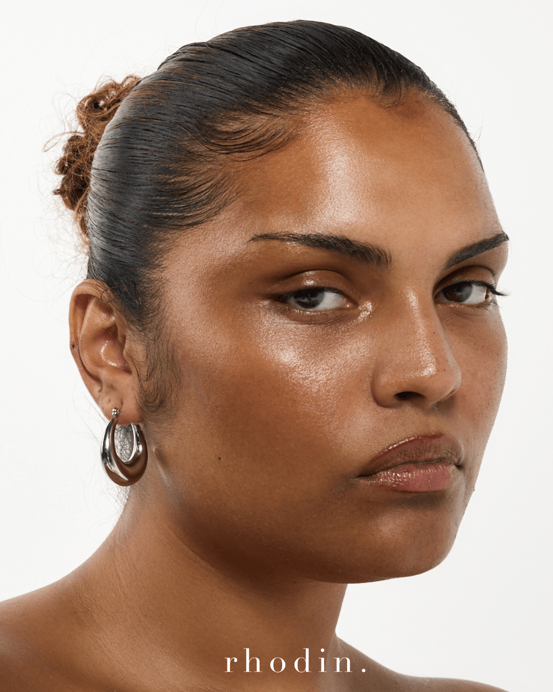RC Silver Anne Hoop Earrings