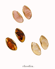 RC Opalite Peach earrings