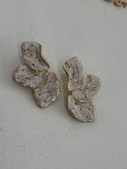 RC Polka Dot Flower earrings