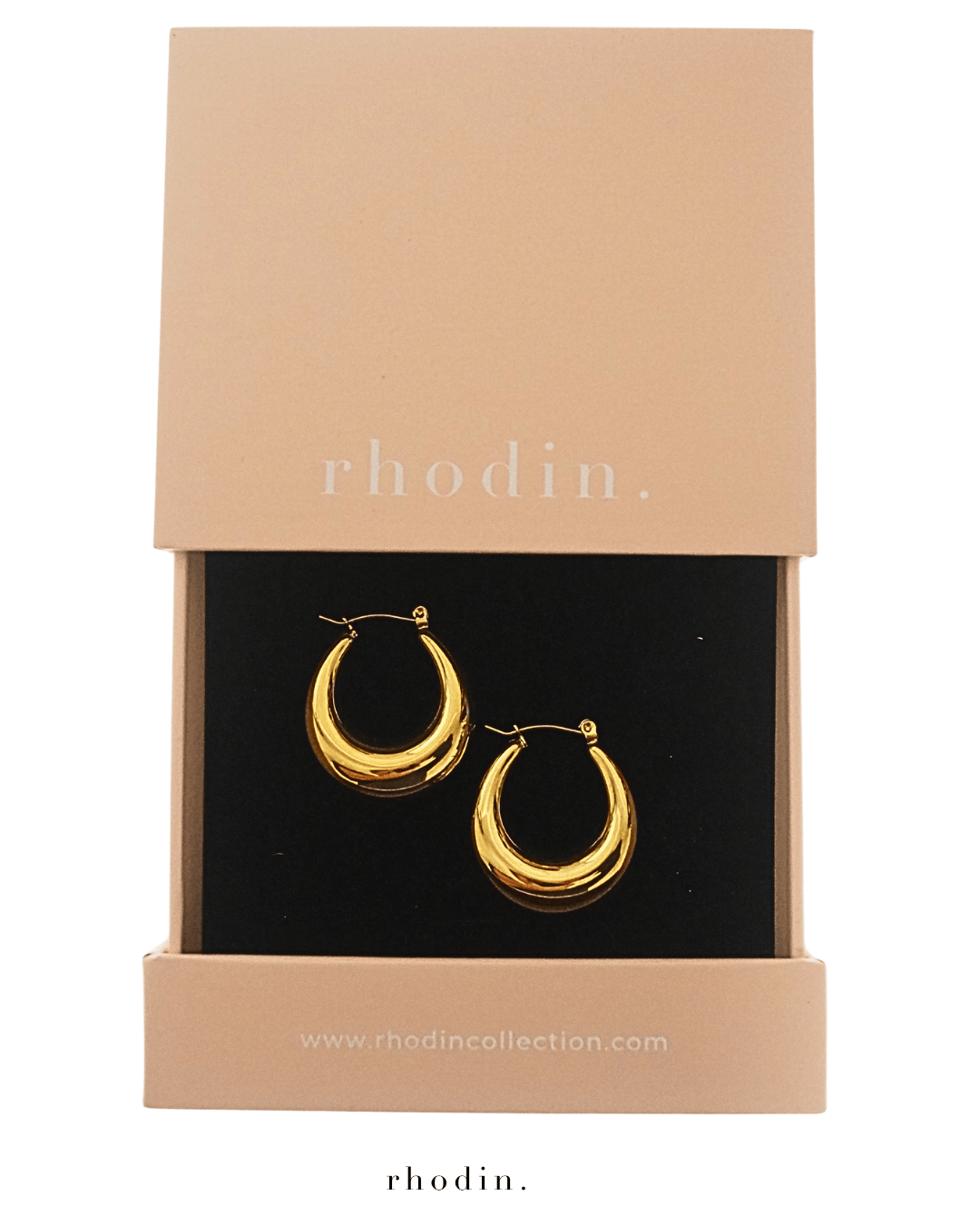 RC Gold Anne Hoop Earrings