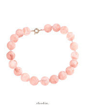 rhodin. Necklace RC Pink Marble Holiday Necklace