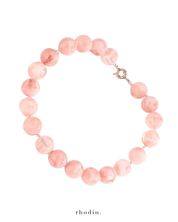 rhodin. Necklace RC Pink Marble Holiday Necklace