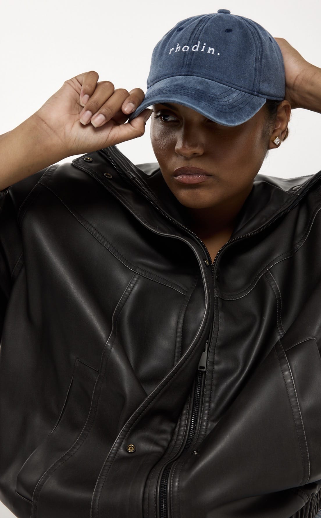 RC Baseball Cap -  Blue - rhodin logo