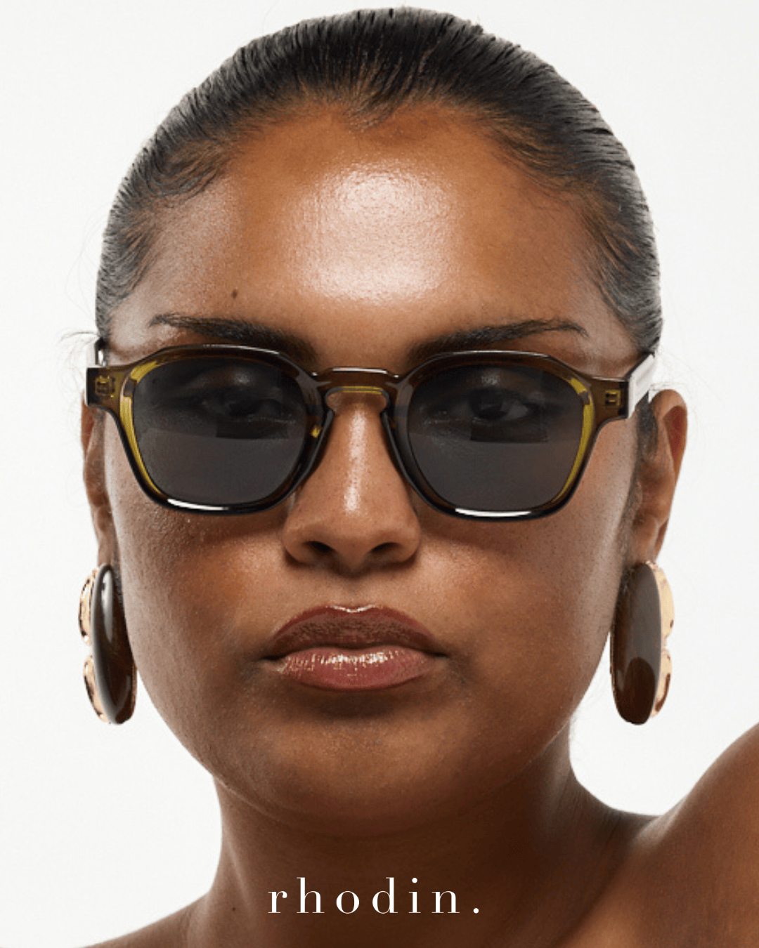 RC Olive Wave Sunglasses