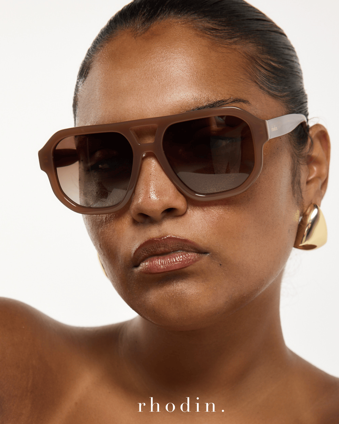RC Charlie Caramel Sunglasses  - LUXE RANGE - Stock has arrived