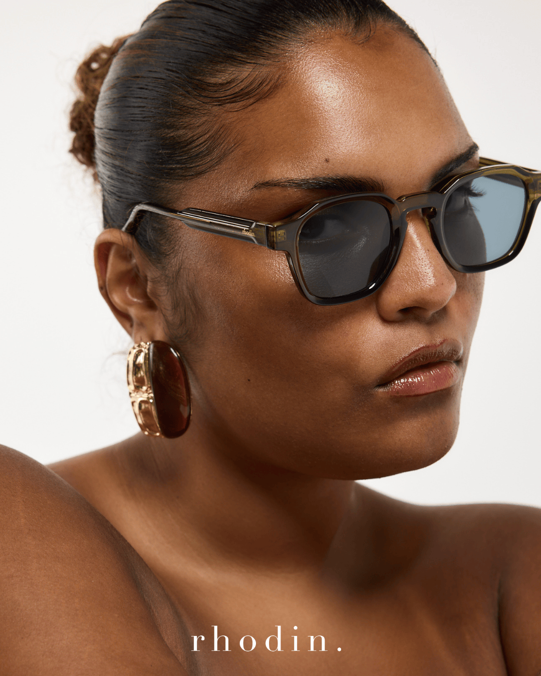 RC Olive Wave Sunglasses