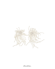 rhodin. RC BLANC WATERFALL EARRINGS