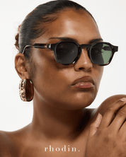 RC Scarab Gold earrings