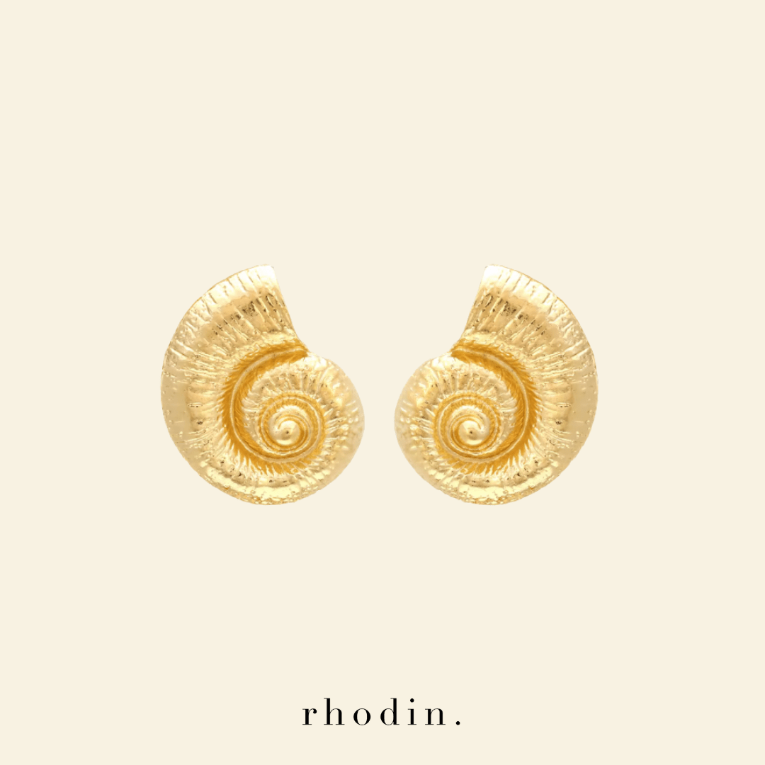 RC Seashell Gold Statement